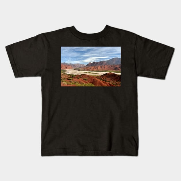 Argentine - Quebrada de las Conchas Kids T-Shirt by franck380